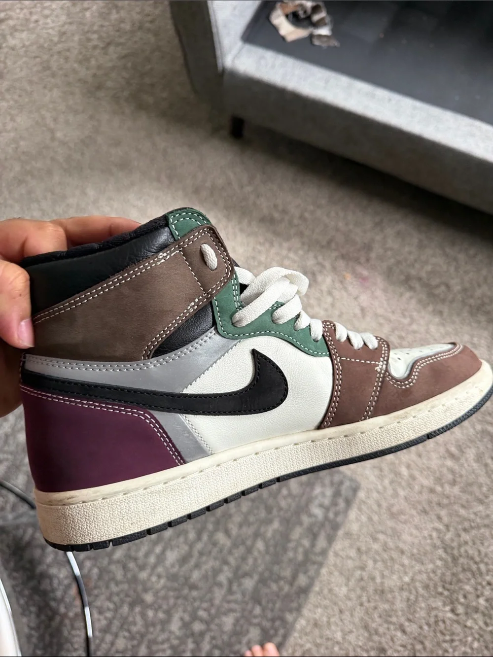 Air Jordan 1 High OG Hand Crafted Size 10
